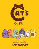 book cover for Cat's Cafe