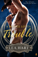 book cover for A Whole Lotta Trouble