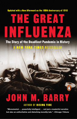 book cover for The Great Influenza