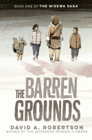 book cover for The Barren Grounds