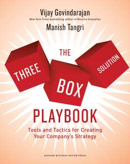 book cover for The Three-Box Solution Playbook