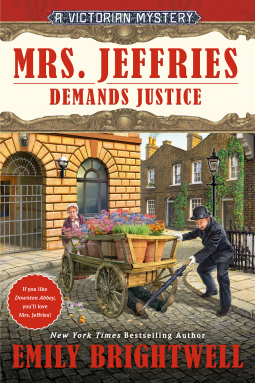 book cover for Mrs. Jeffries Demands Justice