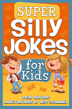 book cover for Super Silly Jokes for Kids