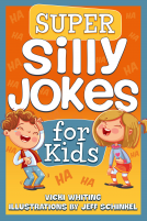 book cover for Super Silly Jokes for Kids