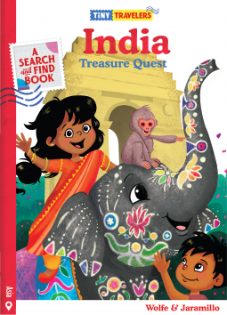 book cover for Tiny Travelers India Treasure Quest
