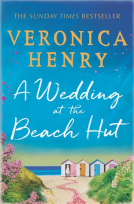 book cover for A Wedding at the Beach Hut