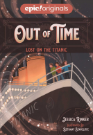 book cover for Lost on the Titanic (Out of Time Book 1)