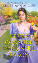 book cover for Never Conspire with a Sinful Baron