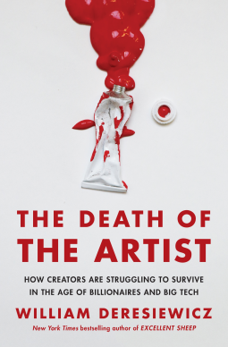 book cover for The Death of the Artist