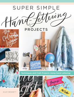 book cover for Super Simple Hand Lettering Projects