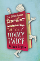 book cover for The Tall Tale of Tommy Twice