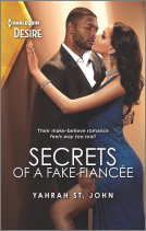 book cover for Secrets of a Fake Fiancée