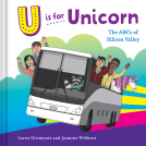 book cover for U is for Unicorn