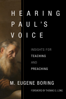 book cover for Hearing Paul’s Voice