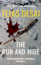 book cover for The Run and Hide