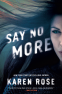 Cover Image: Say No More