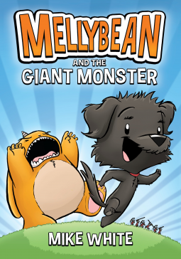 book cover for Mellybean and the Giant Monster