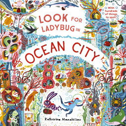 book cover for Look for Ladybug in Ocean City