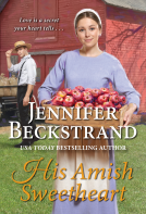 book cover for His Amish Sweetheart