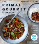 book cover for The Primal Gourmet Cookbook