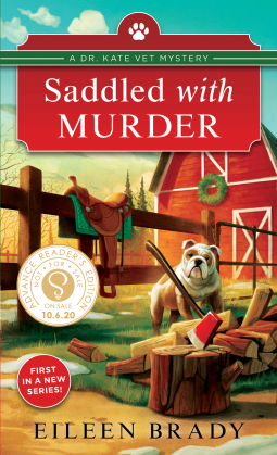 book cover for Saddled with Murder