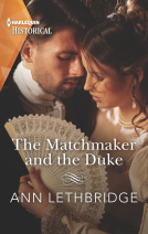 book cover for The Matchmaker and the Duke