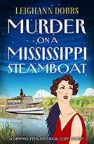 book cover for Murder on a Mississippi Steamboat
