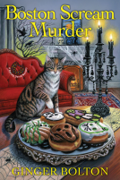 book cover for Boston Scream Murder