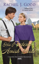 book cover for His Pretend Amish Bride