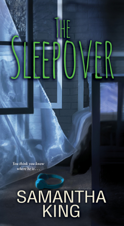 book cover for The Sleepover