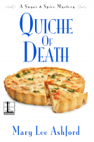 book cover for Quiche of Death