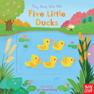 book cover for Five Little Ducks