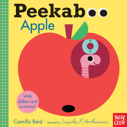 book cover for Peekaboo: Apple