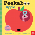 book cover for Peekaboo: Apple