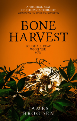 book cover for Bone Harvest