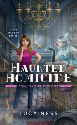 book cover for Haunted Homicide