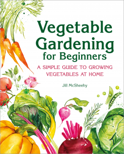 book cover for Vegetable Gardening for Beginners
