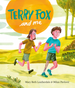 book cover for Terry Fox and Me