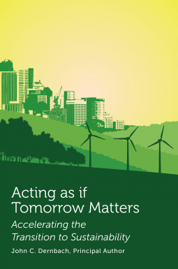 book cover for Acting as if Tomorrow Matters