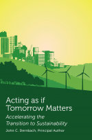 book cover for Acting as if Tomorrow Matters