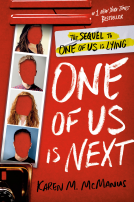 book cover for One of Us Is Next