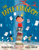 book cover for The Paper Kingdom