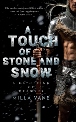 book cover for A Touch of Stone and Snow