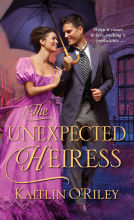 book cover for The Unexpected Heiress