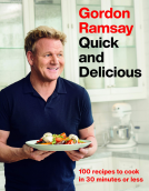 book cover for Gordon Ramsay Quick and Delicious
