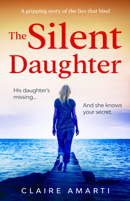 book cover for The Silent Daughter