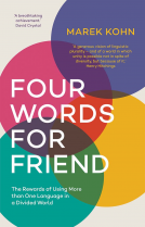book cover for Four Words for Friend