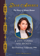 book cover for Dear America: A City Tossed and Broken