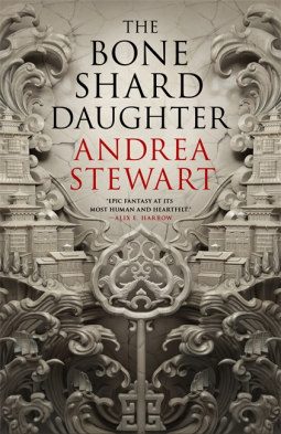 book cover for The Bone Shard Daughter