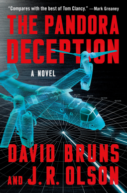 book cover for The Pandora Deception